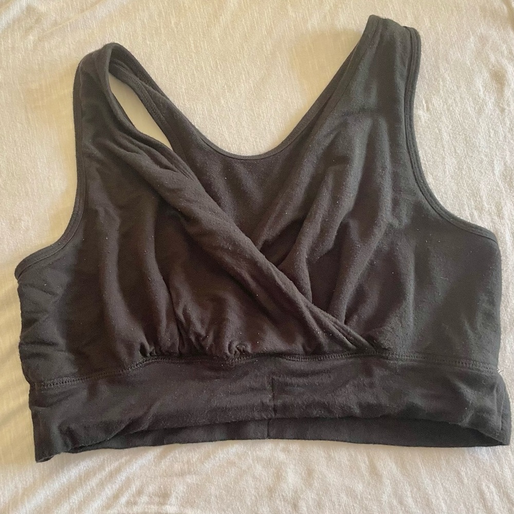 French Terry Nursing Racerback and Sleep Bra XL Busty Kindred Bravely
